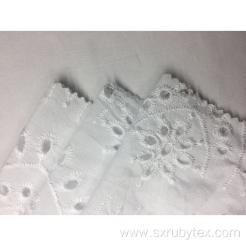 30s Rayon Challis Solid Embroidery Fabric